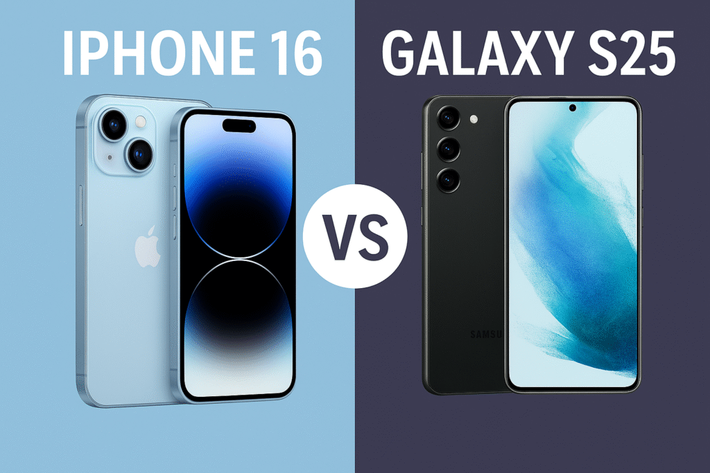 iPhone 16 vs Galaxy S25